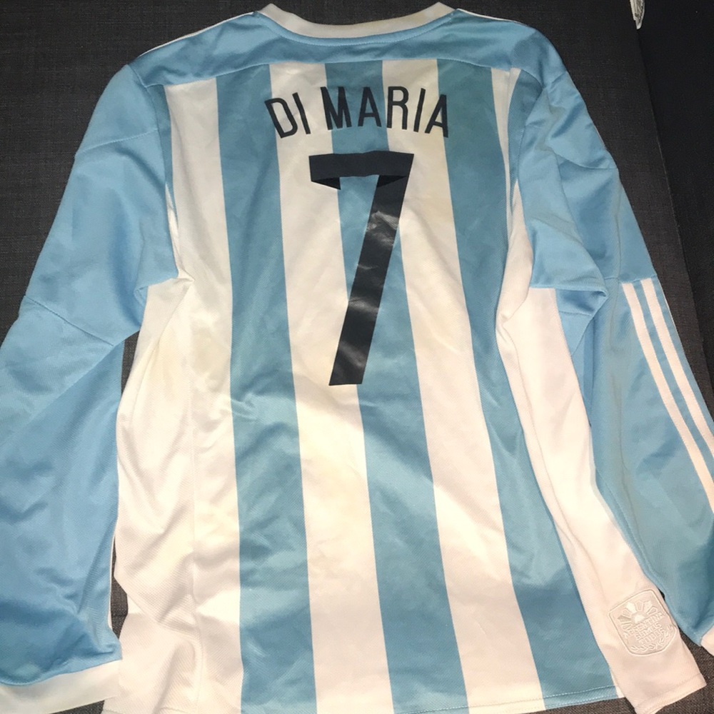 Men’s Angel di Maria Argentina jersey size M